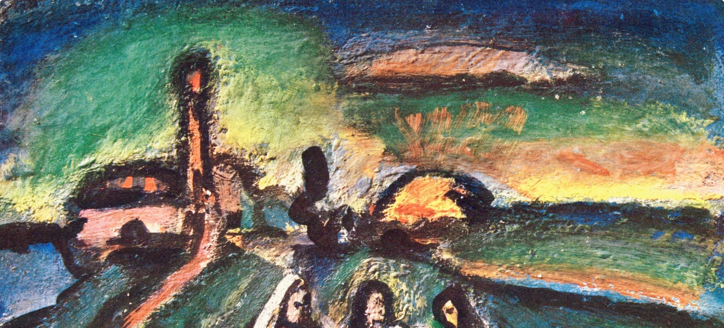 Georges Rouault, Coucher De Soleil, Stella Vespertina, Hliogravure