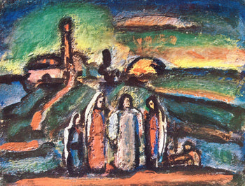 Georges Rouault, Coucher De Soleil, Stella Vespertina, Hliogravure