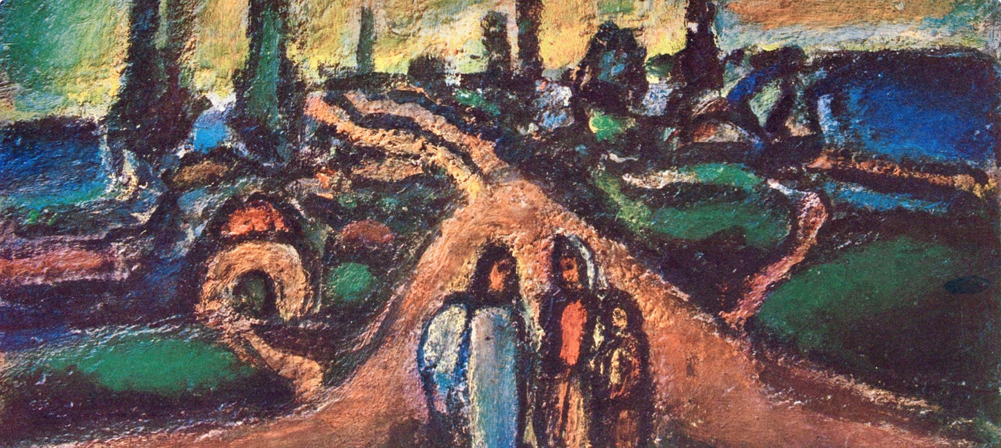 Georges Rouault, Crpuscule, Stella Vespertina, Hliogravure