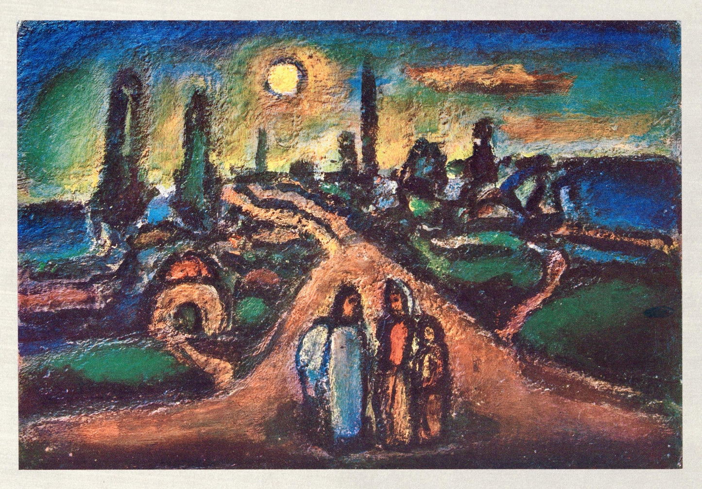 Georges Rouault, Crpuscule, Stella Vespertina, Hliogravure