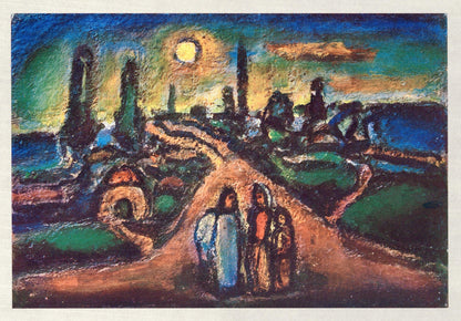 Georges Rouault, Crpuscule, Stella Vespertina, Hliogravure