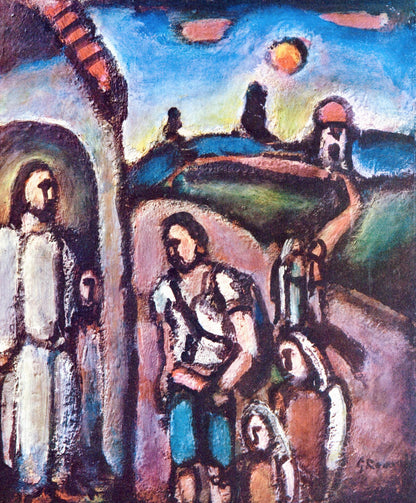 Georges Rouault, Vieux Faubourg, Stella Vespertina, Hliogravure