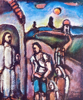 Georges Rouault, Vieux Faubourg, Stella Vespertina, Hliogravure