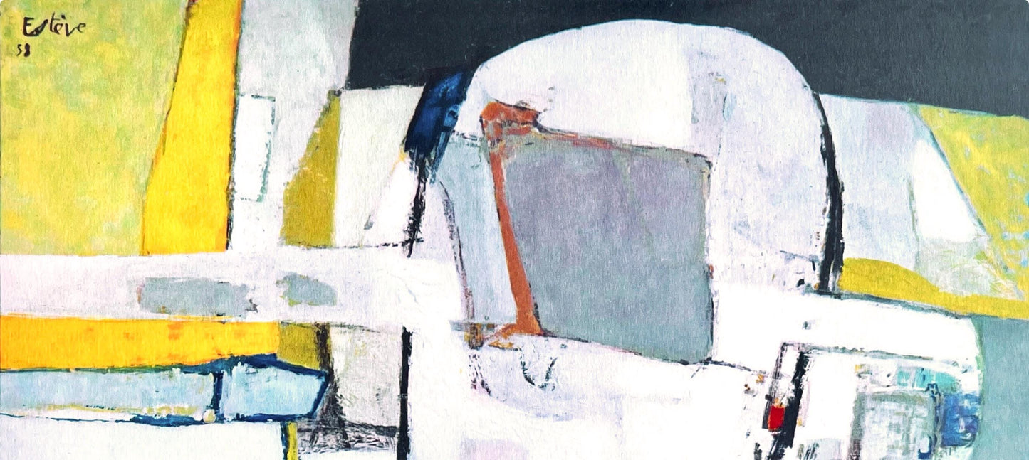 Maurice Estve, Friselune, Maurice Estve, Peintres D'Aujourd'Hui, Hliogravure