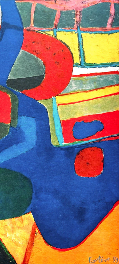 Maurice Estve, Centre Domin, Maurice Estve, Peintres D'Aujourd'Hui, Hliogravure