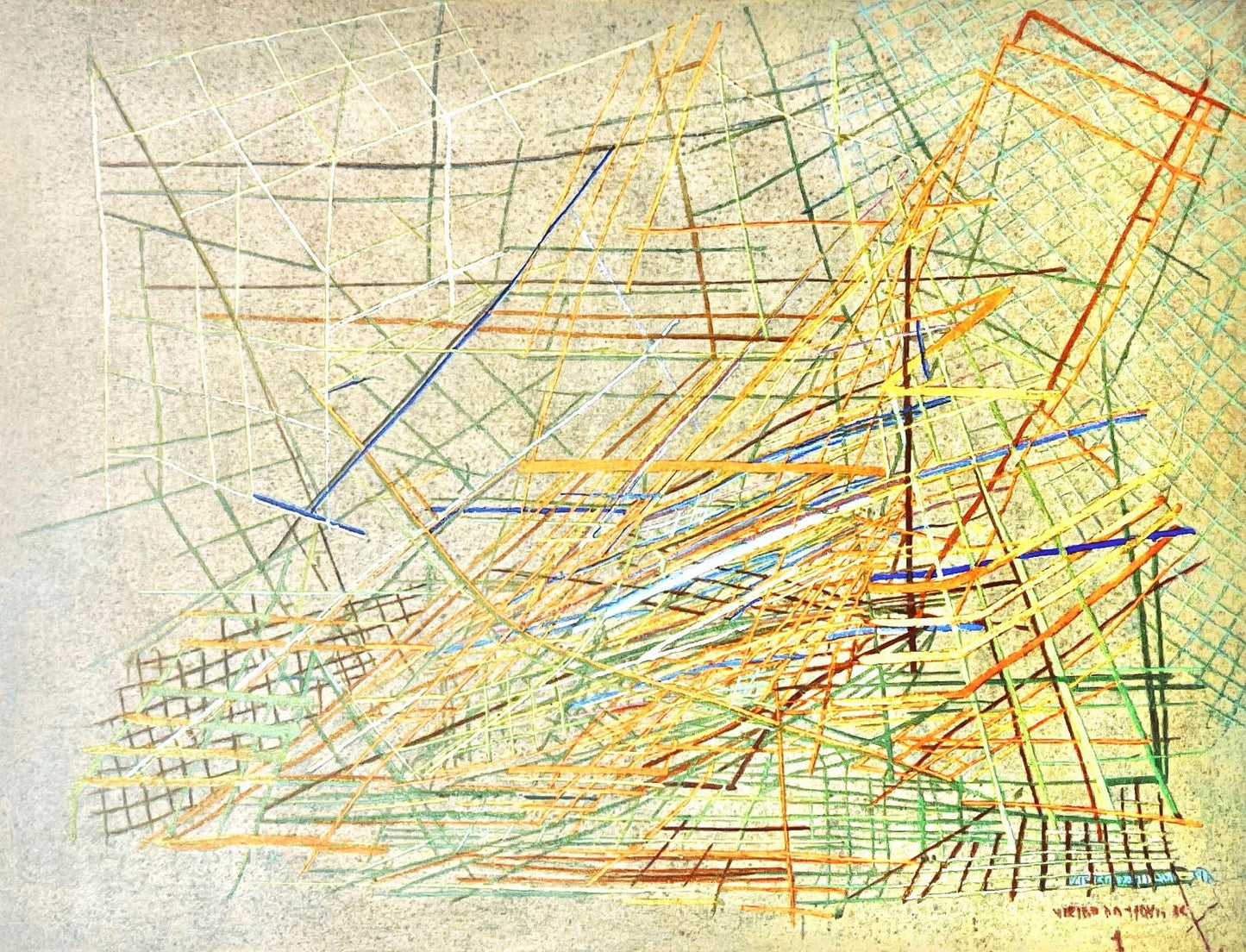 Vieira Da Silva, Composition, Vieira Da Silva, Peintres D'Aujourd'Hui, Hliogravure