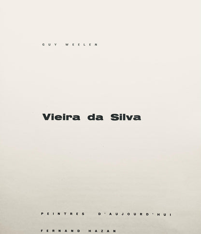 Vieira Da Silva, Composition, Vieira Da Silva, Peintres D'Aujourd'Hui, Hliogravure