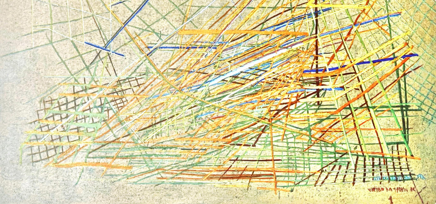 Vieira Da Silva, Composition, Vieira Da Silva, Peintres D'Aujourd'Hui, Hliogravure