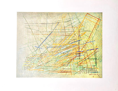 Vieira Da Silva, Composition, Vieira Da Silva, Peintres D'Aujourd'Hui, Hliogravure