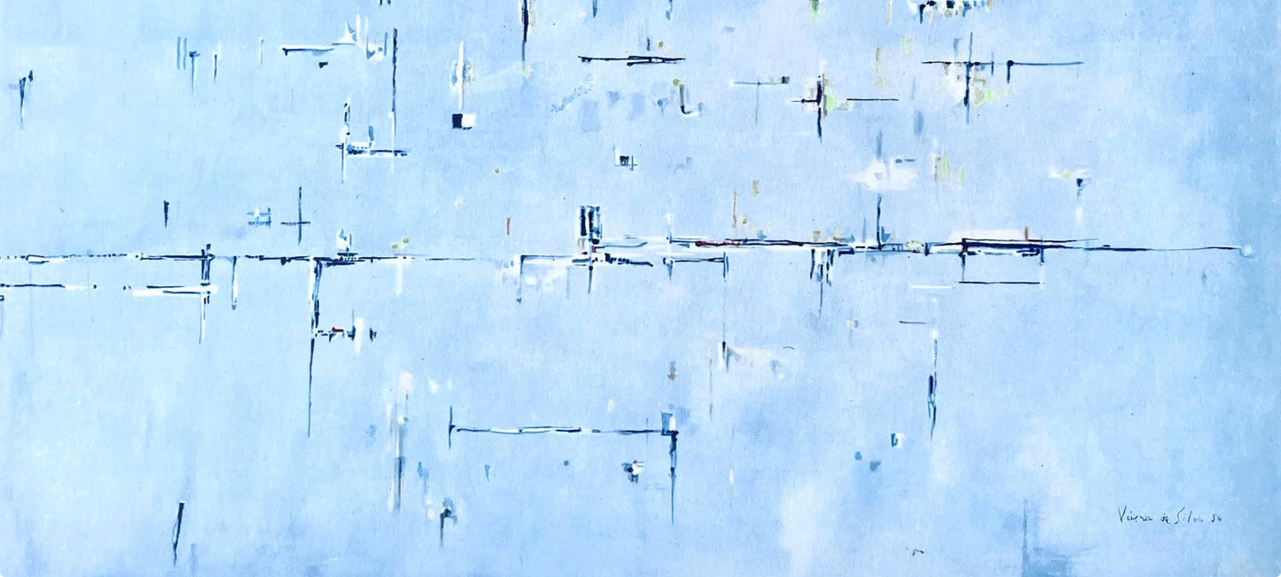 Vieira Da Silva, Marine, Vieira Da Silva, Peintres D'Aujourd'Hui, Hliogravure