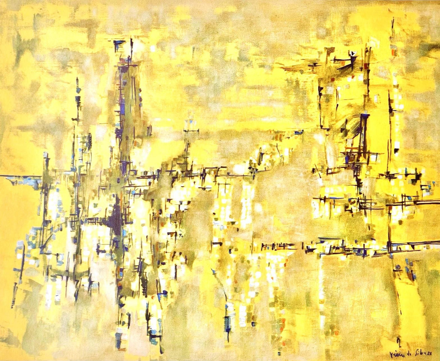 Vieira Da Silva, Ville Dore, Vieira Da Silva, Peintres D'Aujourd'Hui, Hliogravure