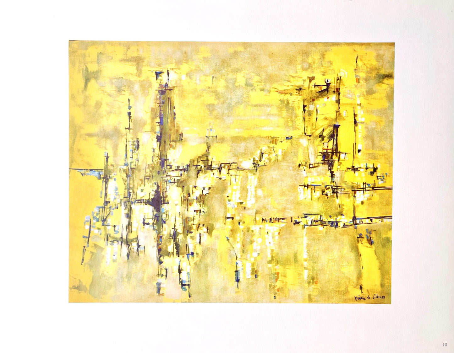 Vieira Da Silva, Ville Dore, Vieira Da Silva, Peintres D'Aujourd'Hui, Hliogravure