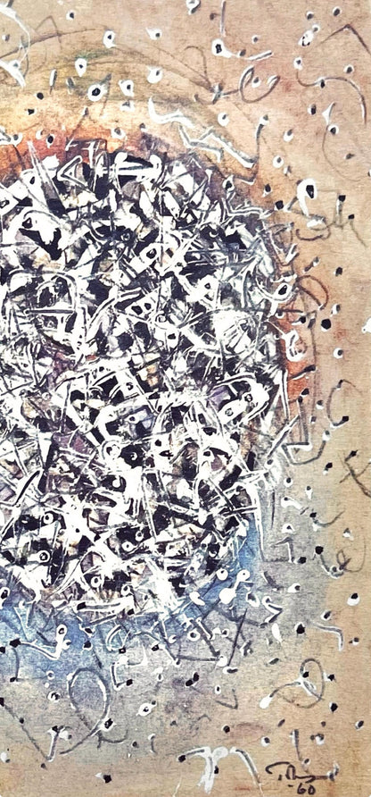 Hliogravure - Mark Tobey - Centre domin - Peintres d'aujourd'hui