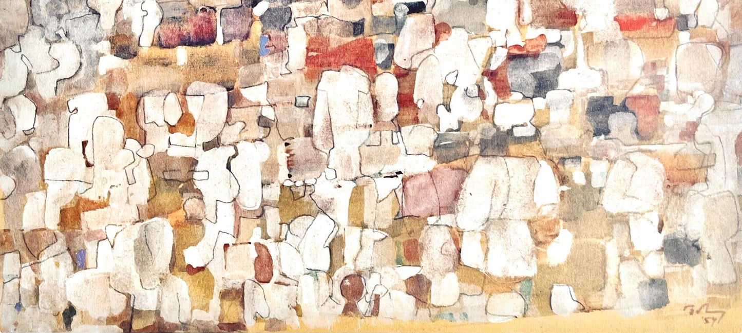 Mark Tobey, Composition (Mme T.), Mark Tobey, Peintres D'Aujourd'Hui, Hliogravure