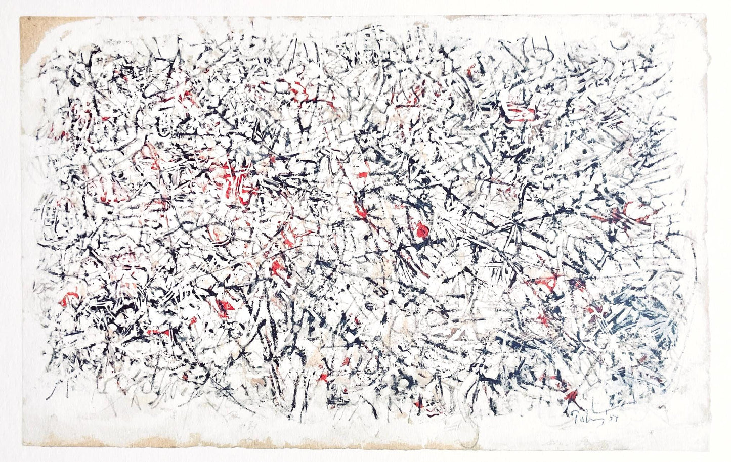 Mark Tobey, Recherche, Mark Tobey, Peintres D'Aujourd'Hui, Hliogravure