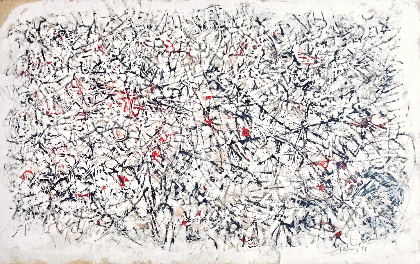 Mark Tobey, Recherche, Mark Tobey, Peintres D'Aujourd'Hui, Hliogravure