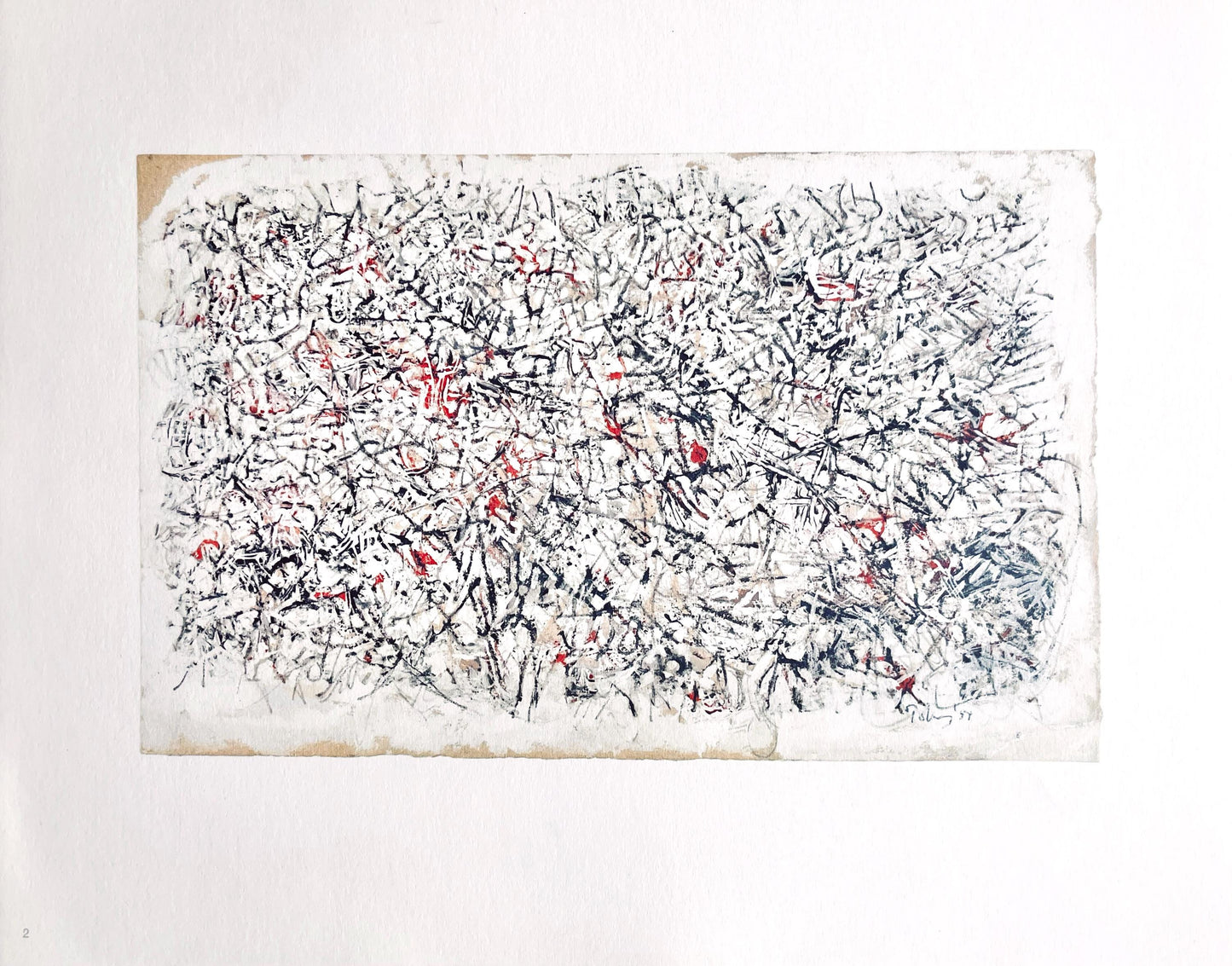 Mark Tobey, Recherche, Mark Tobey, Peintres D'Aujourd'Hui, Hliogravure