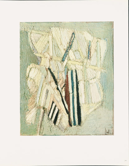 Nicolas De Stal, Composition Cladon, Nicolas De Stal, Peintres D'Aujourd'Hui, Hliogravure