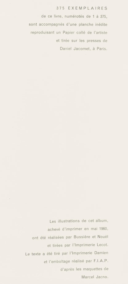 Nicolas De Stal, Les Petits Footballeurs, Peintres D'Aujourd'Hui, Hliogravure