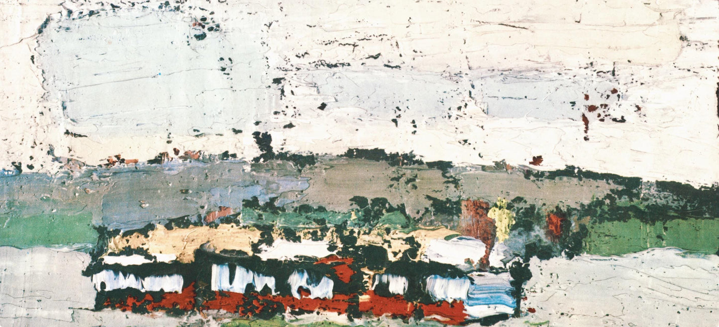 Nicolas De Stal, Rosny, Bateau Sur La Seine, Peintres D'Aujourd'Hui, Hliogravure