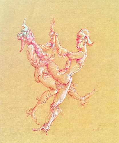 Lonor Fini, Composition, Fruits De La Passion, Xxe Sicle, Hliogravure