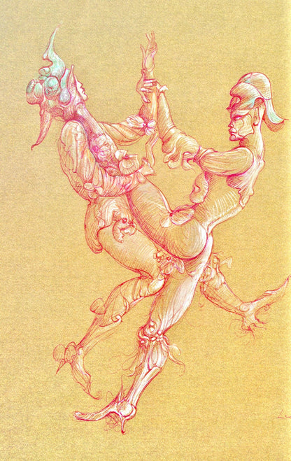 Lonor Fini, Composition, Fruits De La Passion, Xxe Sicle, Hliogravure