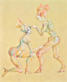 Lonor Fini, Composition, Fruits De La Passion, Xxe Sicle, Hliogravure