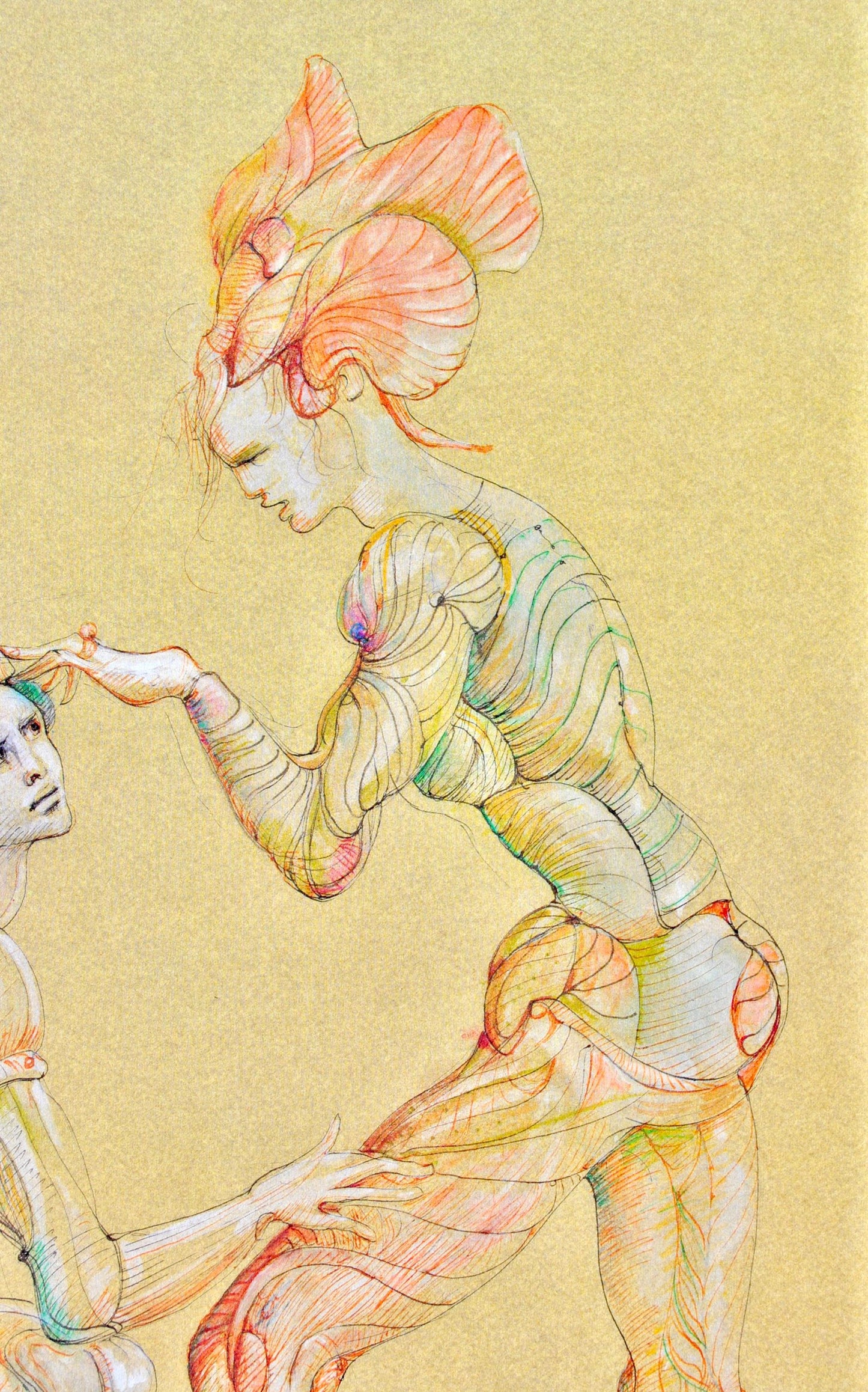 Lonor Fini, Composition, Fruits De La Passion, Xxe Sicle, Hliogravure