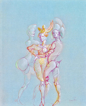 Lonor Fini, Composition, Fruits De La Passion, Xxe Sicle, Hliogravure