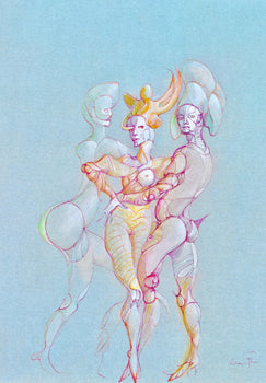 Lonor Fini, Composition, Fruits De La Passion, Xxe Sicle, Hliogravure