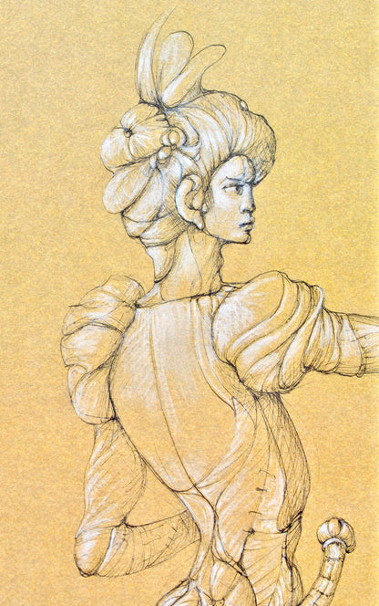 Lonor Fini, Composition, Fruits De La Passion, Xxe Sicle, Hliogravure