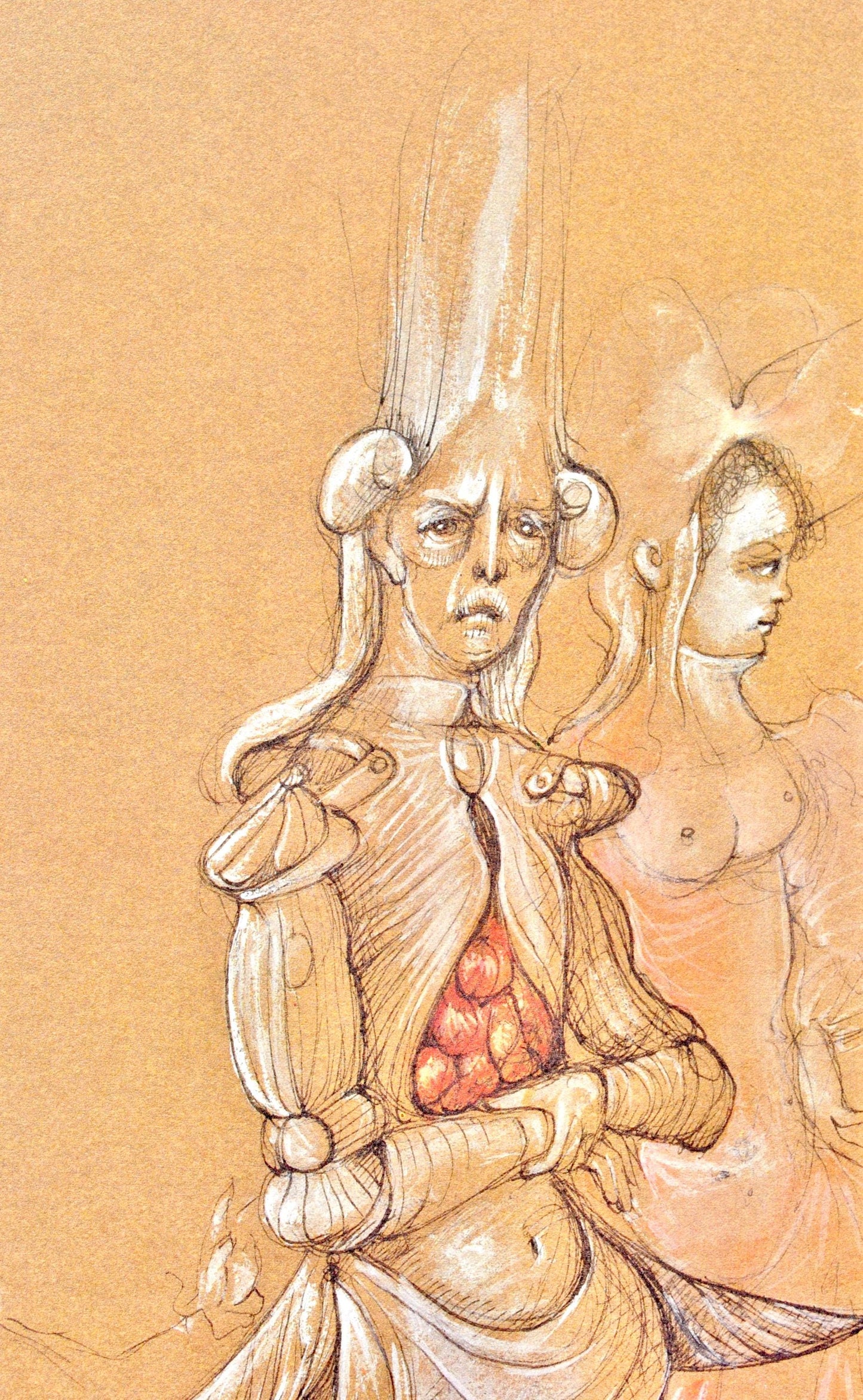 Lonor Fini, Composition, Fruits De La Passion, Xxe Sicle, Hliogravure