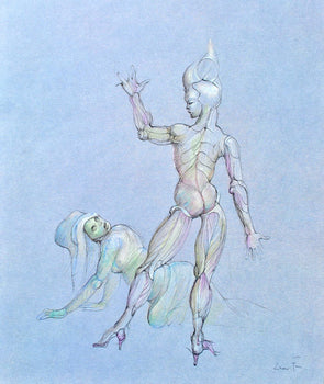 Lonor Fini, Composition, Fruits De La Passion, Xxe Sicle, Hliogravure