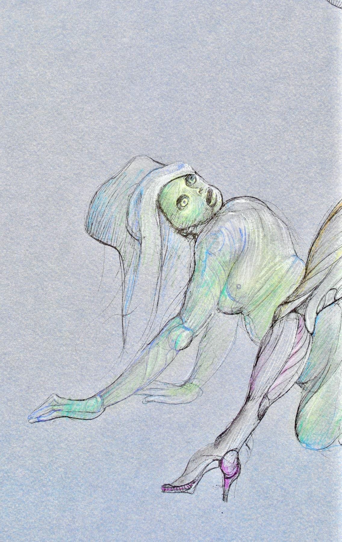 Lonor Fini, Composition, Fruits De La Passion, Xxe Sicle, Hliogravure