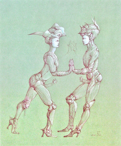 Lonor Fini, Composition, Fruits De La Passion, Xxe Sicle, Hliogravure