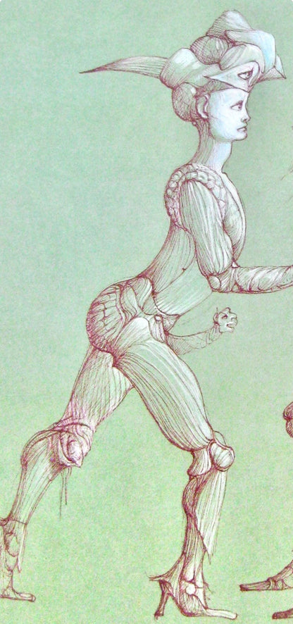 Lonor Fini, Composition, Fruits De La Passion, Xxe Sicle, Hliogravure