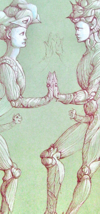 Lonor Fini, Composition, Fruits De La Passion, Xxe Sicle, Hliogravure