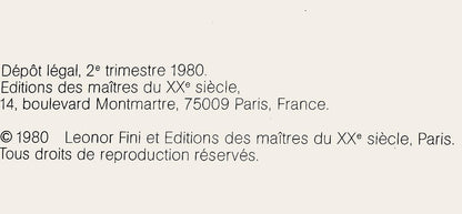 Lonor Fini, Composition, Fruits De La Passion, Xxe Sicle, Hliogravure