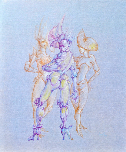 Lonor Fini, Composition, Fruits De La Passion, Xxe Sicle, Hliogravure