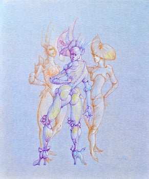 Lonor Fini, Composition, Fruits De La Passion, Xxe Sicle, Hliogravure