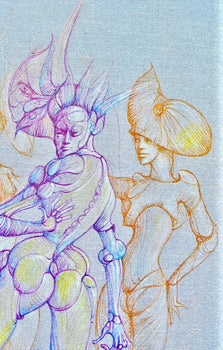 Lonor Fini, Composition, Fruits De La Passion, Xxe Sicle, Hliogravure