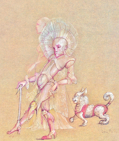 Lonor Fini, Composition, Fruits De La Passion, Xxe Sicle, Hliogravure