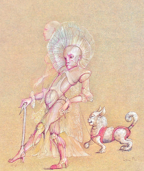 Lonor Fini, Composition, Fruits De La Passion, Xxe Sicle, Hliogravure