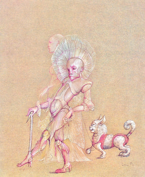 Lonor Fini, Composition, Fruits De La Passion, Xxe Sicle, Hliogravure