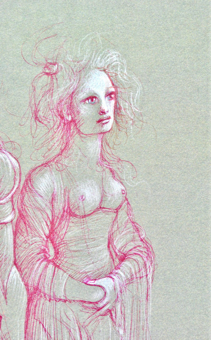 Lonor Fini, Composition, Fruits De La Passion, Xxe Sicle, Hliogravure