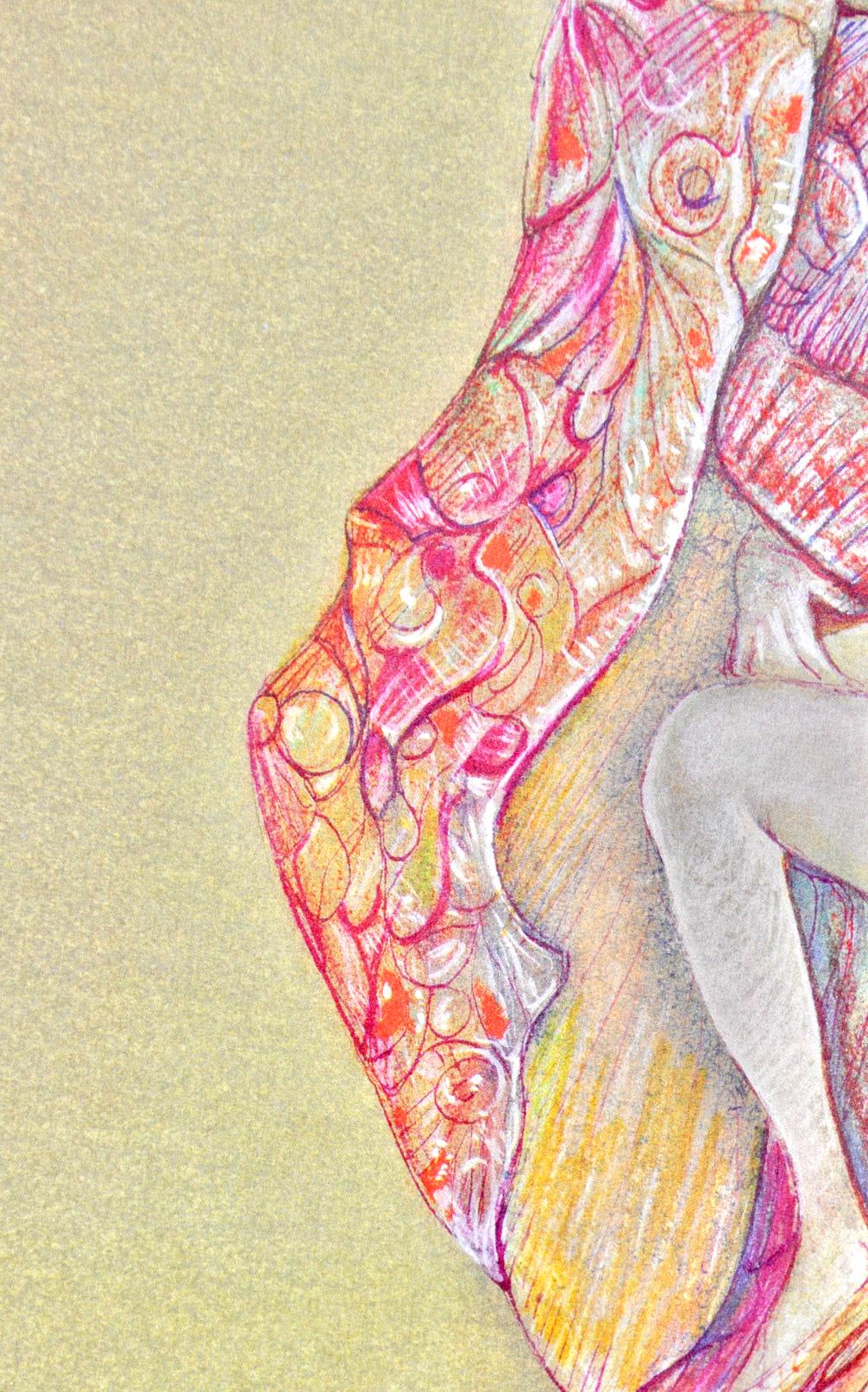 Lonor Fini, Composition, Fruits De La Passion, Xxe Sicle, Hliogravure