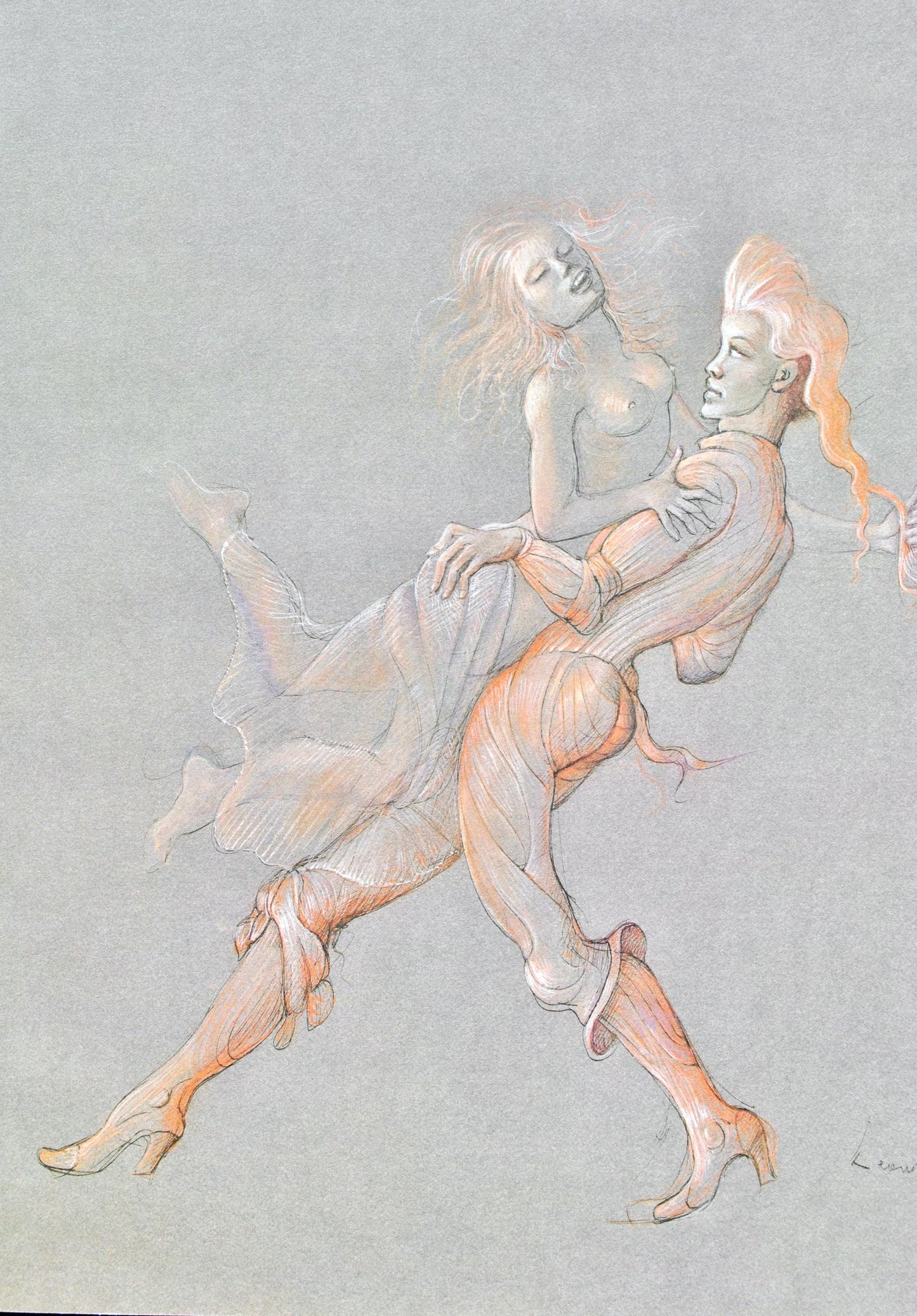 Lonor Fini, Composition, Fruits De La Passion, Xxe Sicle, Hliogravure