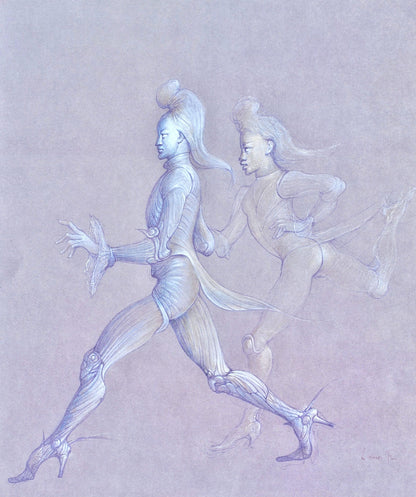 Lonor Fini, Composition, Fruits De La Passion, Xxe Sicle, Hliogravure