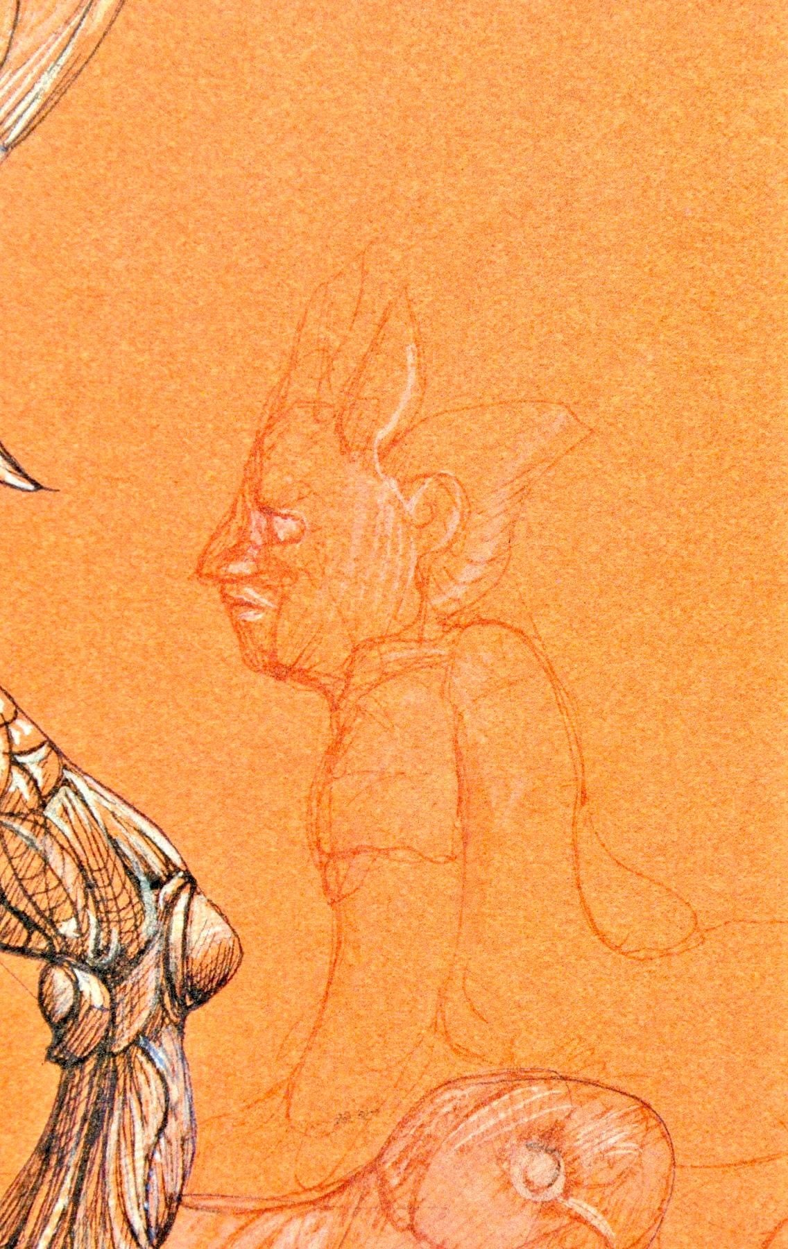 Lonor Fini, Composition, Fruits De La Passion, Xxe Sicle, Hliogravure