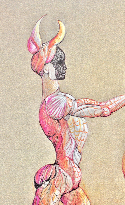 Lonor Fini, Composition, Fruits De La Passion, Xxe Sicle, Hliogravure